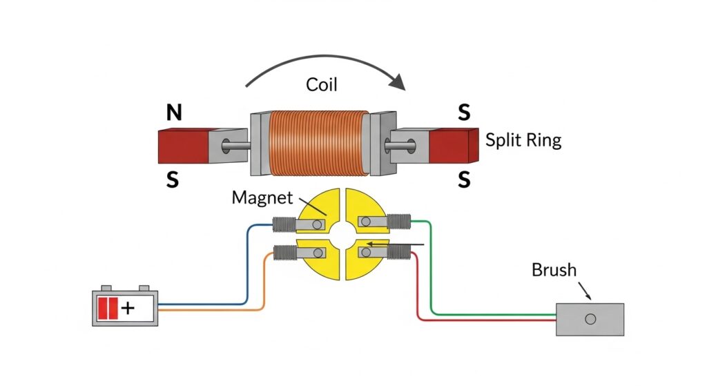 Class 10 Physics Chapter 6 Notes: Electromagnetism (Motors & Transformers 2025) whisk 5805c54b12ba939aaf0410dc6db1ec7edr